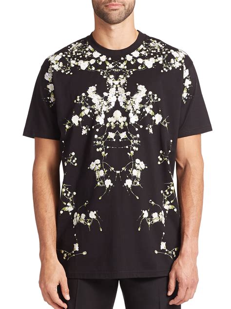 givenchy shirt flowers|Givenchy shirts for men.